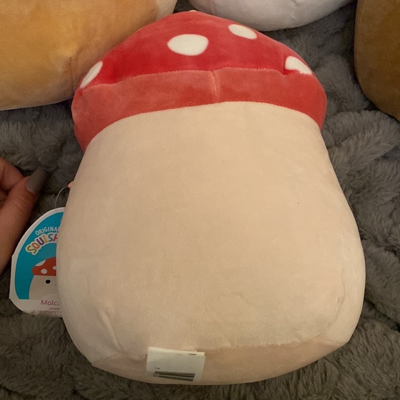 Malcolm the Mushroom Squishmallow 8” - Picture 2 of 3